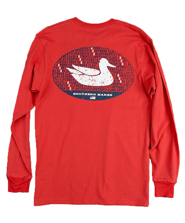 Southern Marsh - American Class Long Sleeve - Red