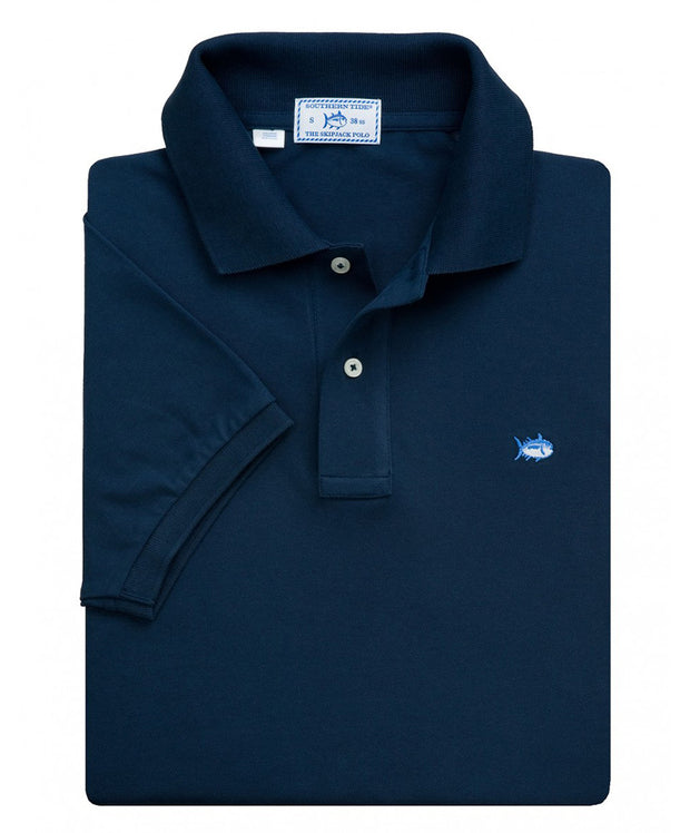 Southern Tide - Classic Skipjack Polo - Midnight Blue