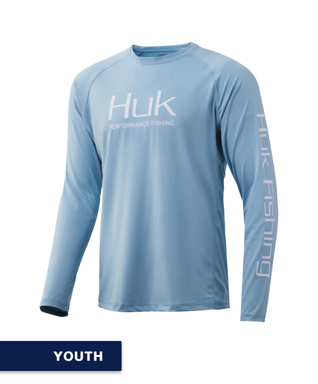 Huk - Youth Pursuit Vented Long Sleeve
