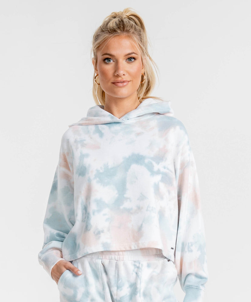 Southern Shirt Co - Cropped Tie Dye Hoodie
