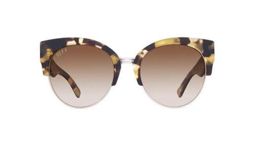 DIFF Eyewear Stella Polarized Sunglasses - Tortoise Matte Diff Eyewear | Accessories | Diff Stella Sunglasses In  main image 3