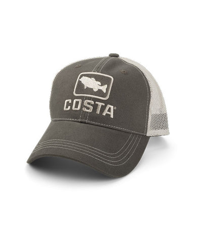Costa - Bass Trucker Hat - Moss/Stone