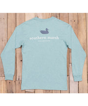 Southern Marsh - Authentic Long Sleeve Tee - Heather
