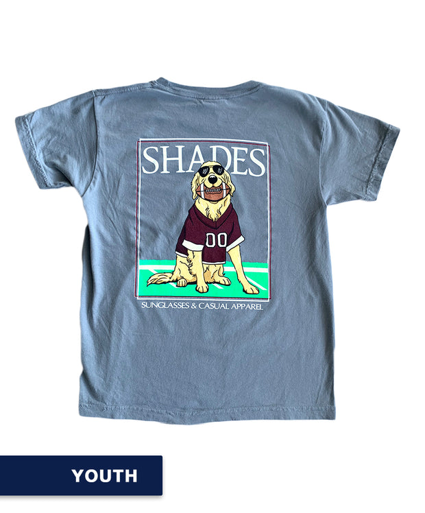 Shades - Youth Football Dog Tee