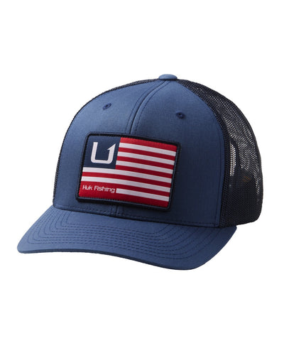 Huk - HUK And Bars American Trucker Hat