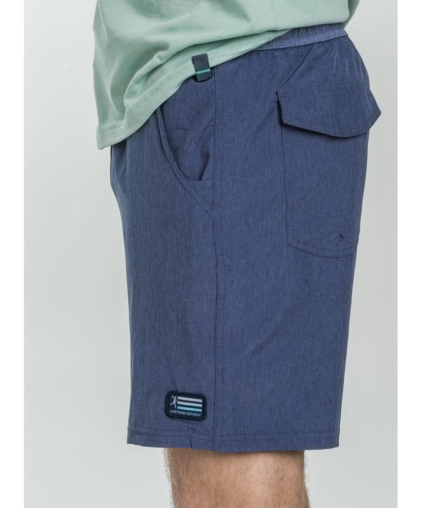 Live Forever Golf - Hudson Heathered Performance Short