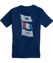 Southern Tide - Signal Flags T-shirt - Blue Depths