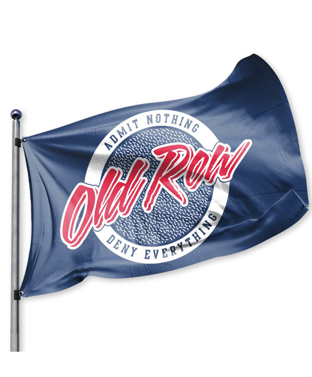 Old Row - Retro Circle Flag