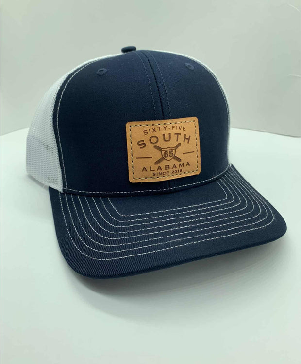 65 South - Leather Patch Hat