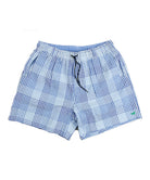 Southern Marsh - Dockside Swim Trunk - Seersucker Gingham - Navy and Blue