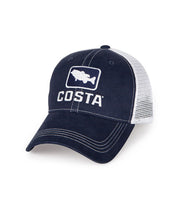 Costa - Bass Trucker Hat - Navy/White