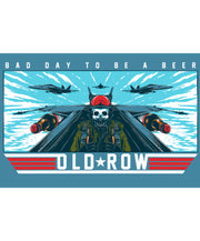 Old Row - Bad Day To Beer A Beer Aviator Tee