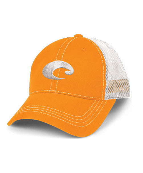 Costa - Mesh Hat - Orange/White