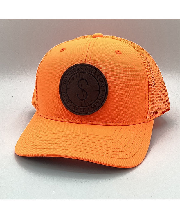 Southern Call Club - Leather Patch Trucker Hat