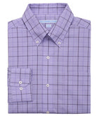 Southern Tide - Topsail Collection On Course Plaid Sport Shirt - Orchid