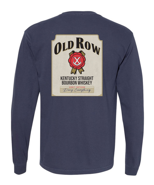 Old Row- The Bourbon Long Sleeve Pocket Tee