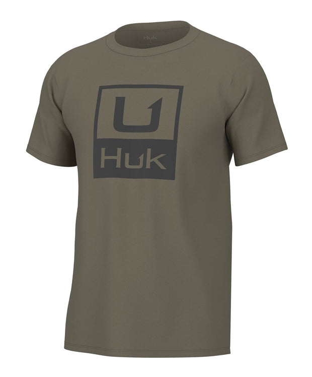 Huk - Stacked Logo Tee