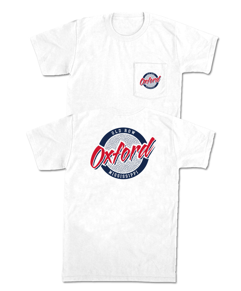 Old Row - Circle Logo College Pocket Tee
