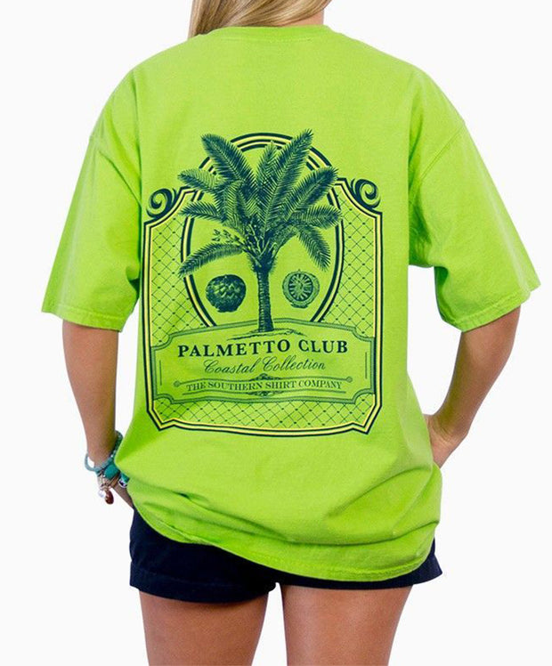Southern Shirt Co. - Palmetto Club Short Sleeve Tee - Lime