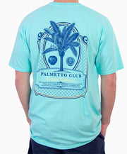 Southern Shirt Co. - Palmetto Club Short Sleeve Tee - Sea