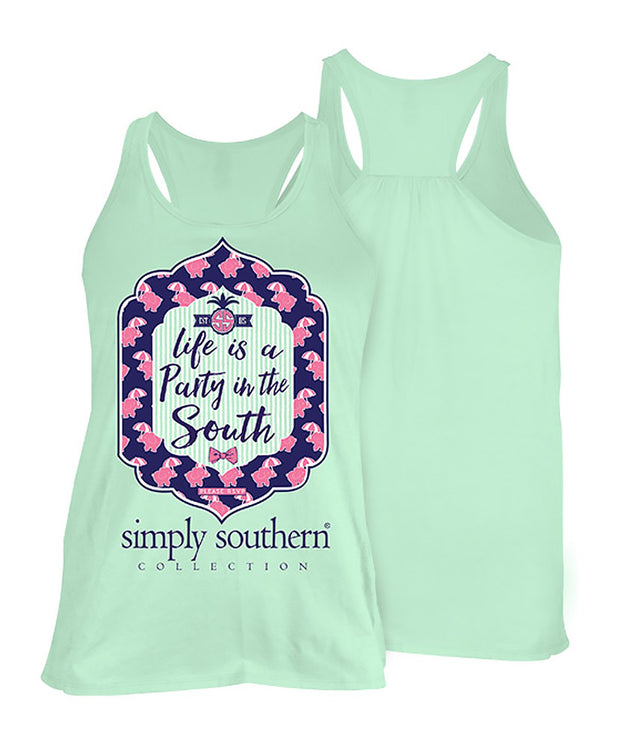 Simply Southern - Life is a Party in the South Tank