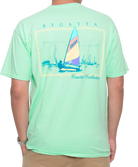 Southern Shirt Co. - Petit Bois Regatta Short Sleeve Tee Reef Back