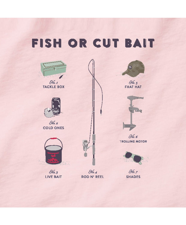 Southern Proper - Fish or Cut Bait Tee - Pink