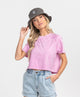 Southern Shirt Co - Cropped Babydoll Raglan Tee