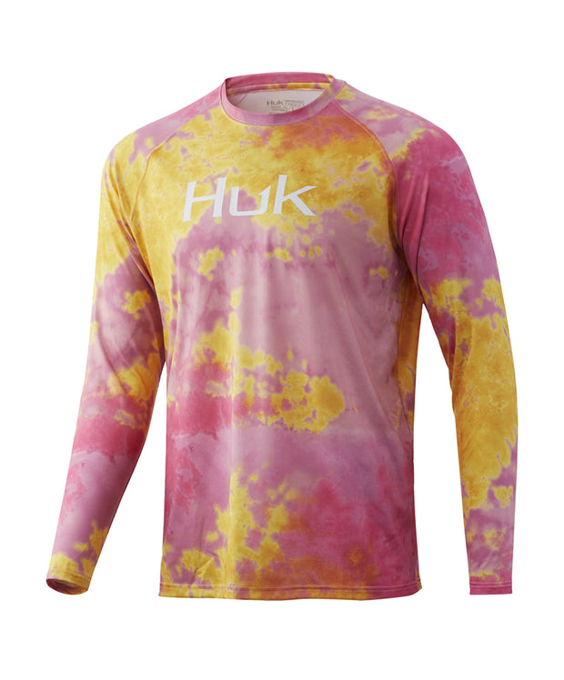 Huk - Tie Dye Pursuit Long Sleeve