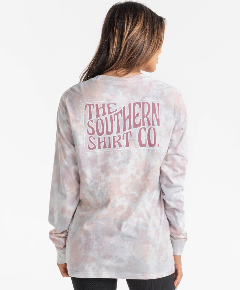 Southern Shirt Co - On The Dot Tie Dye Tee Longsleeve