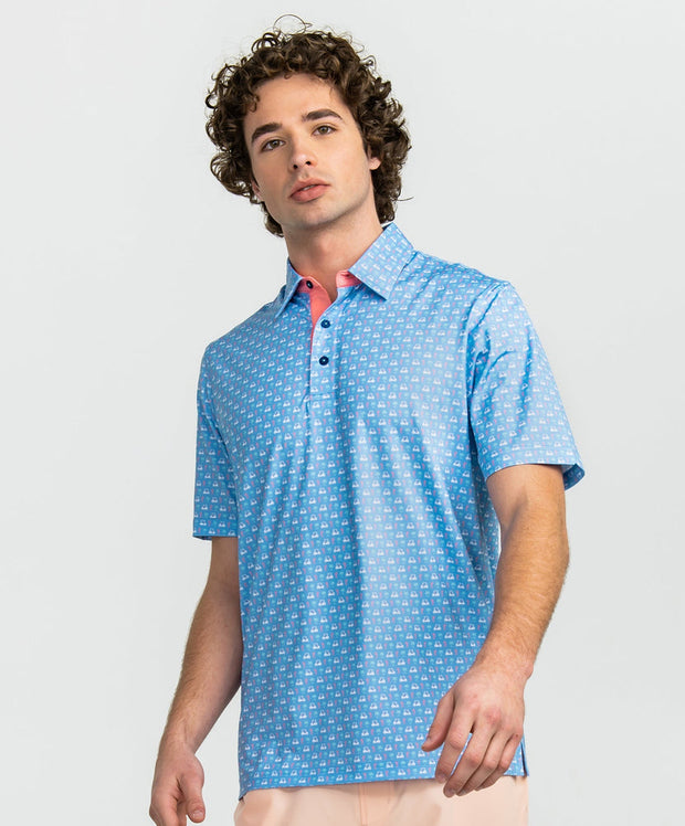 Southern Shirt Co - Par Fore Printed Polo