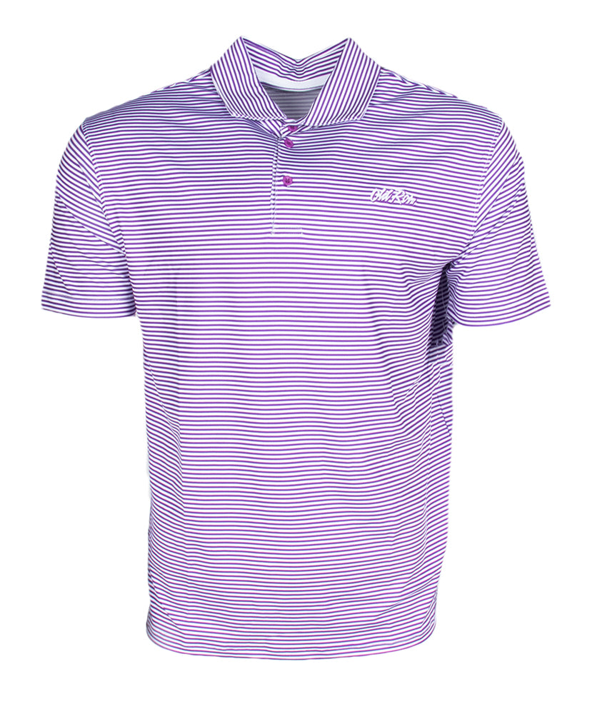 Old Row- Mini Stripe Polo