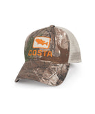 Costa - Bass Trucker Hat - Real Tree Xtra Camo/Stone