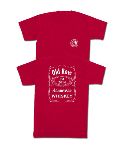 Old Row -Tennessee Whiskey Pocket Tee