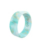 Qalo - Women's Metallic Marble Ring