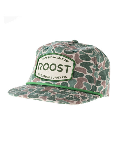 Roost - Old School Camo Patch Hat