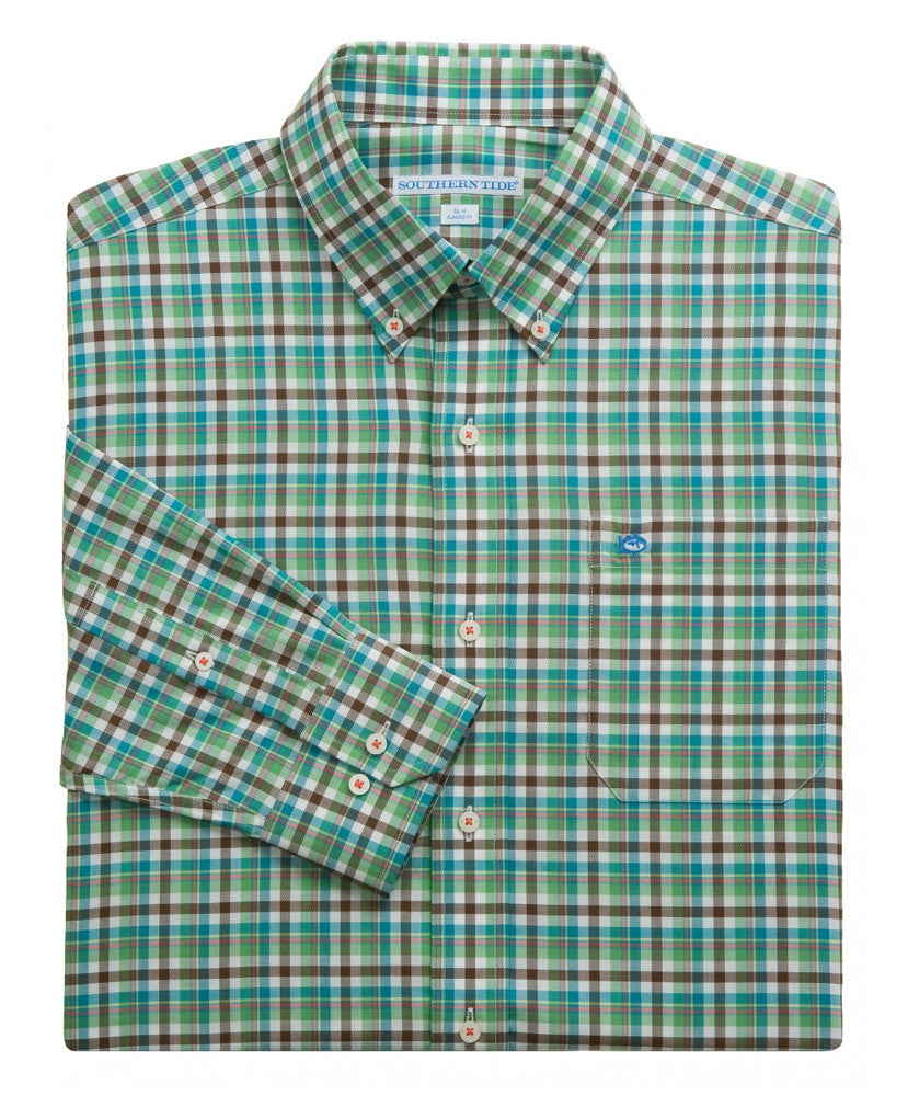 Southern Tide - Salem Plaid Sport Shirt