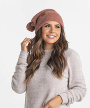 Southern Shirt Co - Feather Knit Pom Beanie