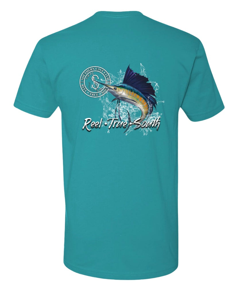 Southern Cast Club - Sailfish Pocket Tee