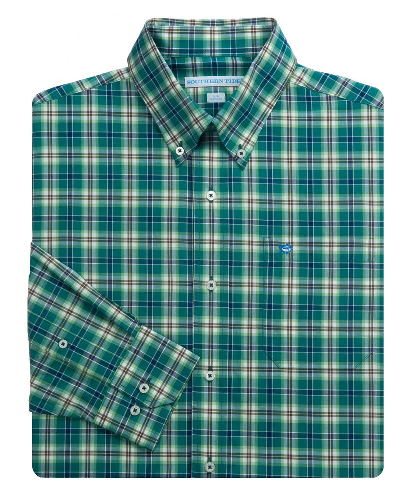 Southern Tide - Savannah Plaid Sport Shirt - Bayview