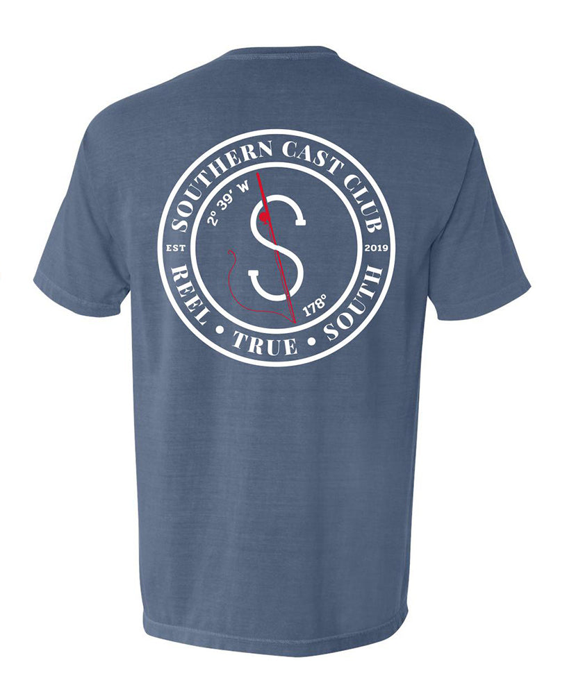 Southern Cast Club - Logo Logo Pocket Tee