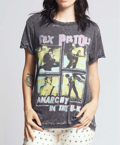 Recycled Karma - Sex Pistols Anarchy in the U.K.  Burnout Tee