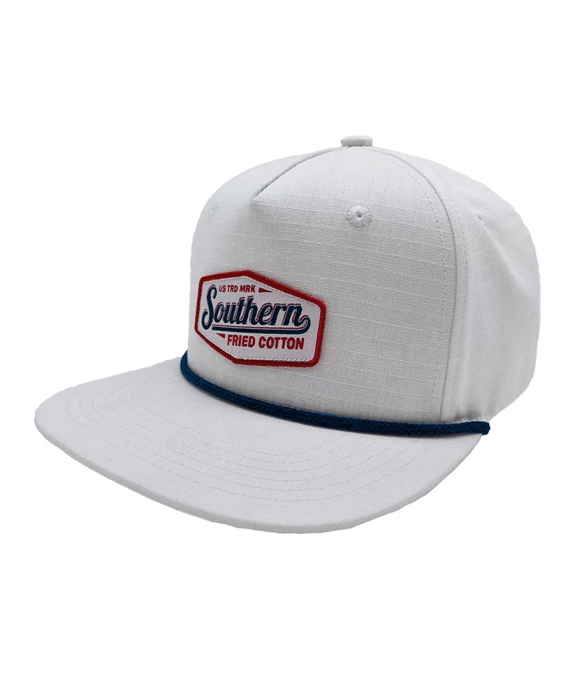 Southern Fried Cotton - Southern White Patch Hat – Shades Sunglasses