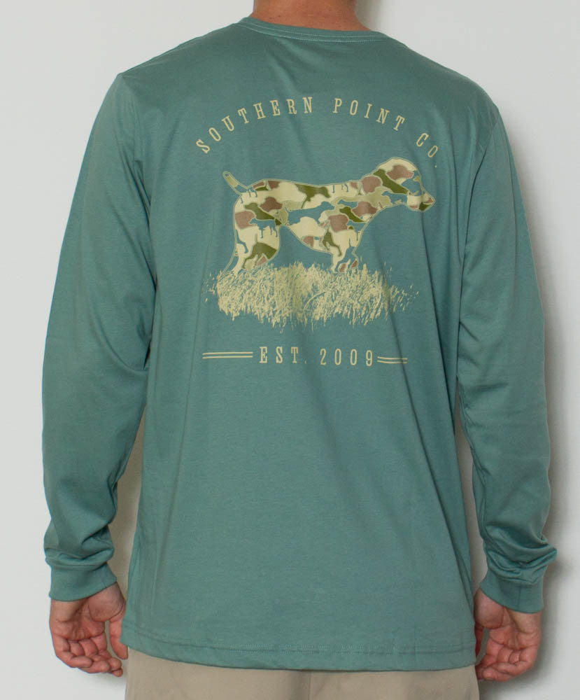 Southern Point - Greyton Camo L/S - Back
