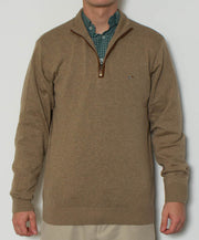 Southern Point - Hayward 1/4 Zip - Camel Front