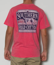 Southern Fried Cotton - Big Pointer S/S Pocket Tee - Watermelon Back