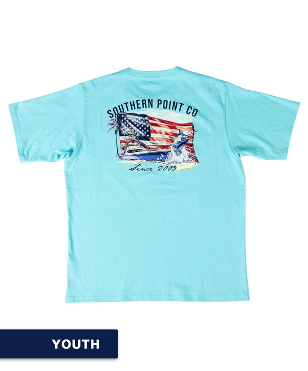 Southern Point - Youth Patriotic Outdoors Tee