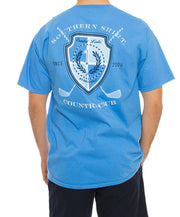Southern Shirt Co. - Country Club Crest Tee - Spinnaker