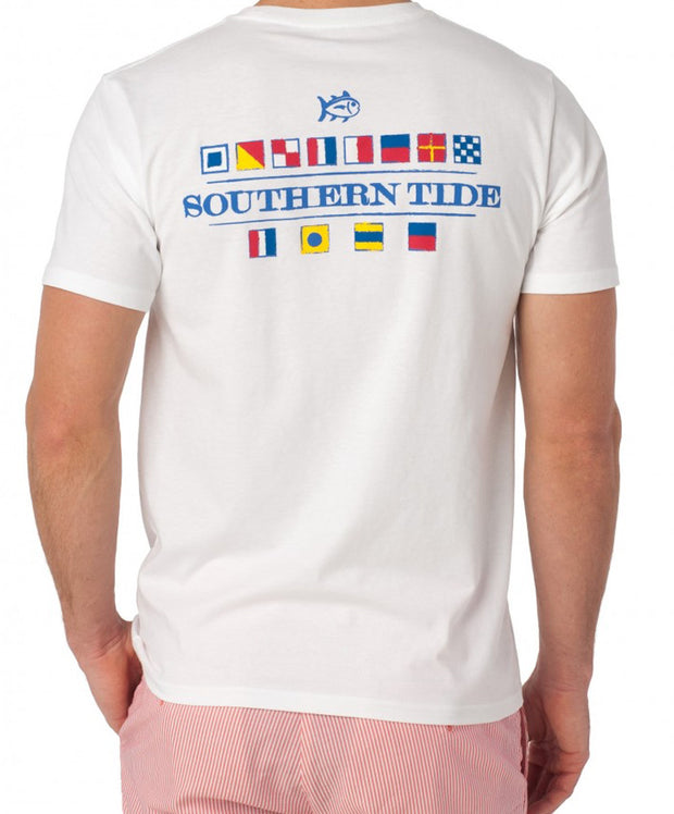 Southern Tide - Nautical Flags Tee