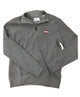 Southern Tide - Flat Back Rib 1/4 Zip-Heathered-Mississippi State